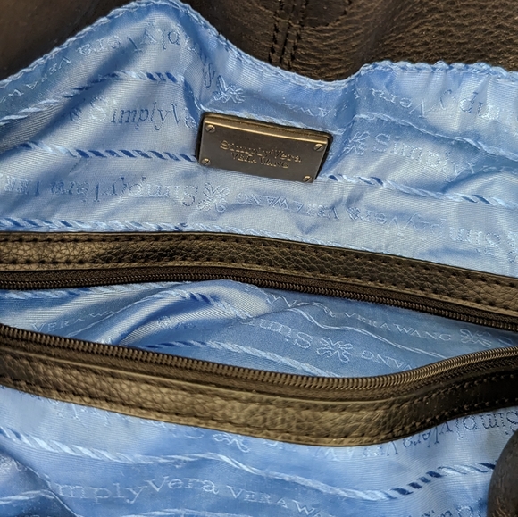 Pebbled Leather Handbag by Vera Wang - Picture 9 of 15